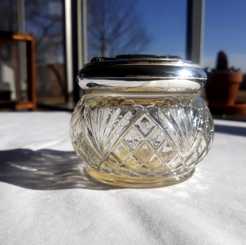 Vintage Avon moisturiser jar